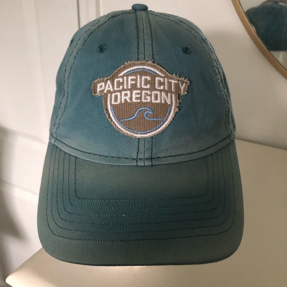 Blue Ombré Pacific City Oregon Cap